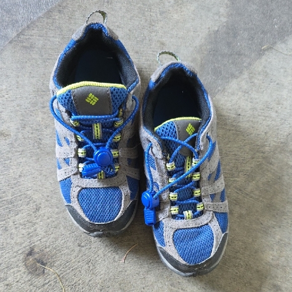 Columbia Kids Sneakers in Blue and Gray - Picture 1 of 3